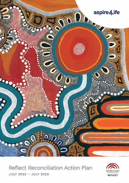 Cover of Aspire4Life Reconciliation Action Plan